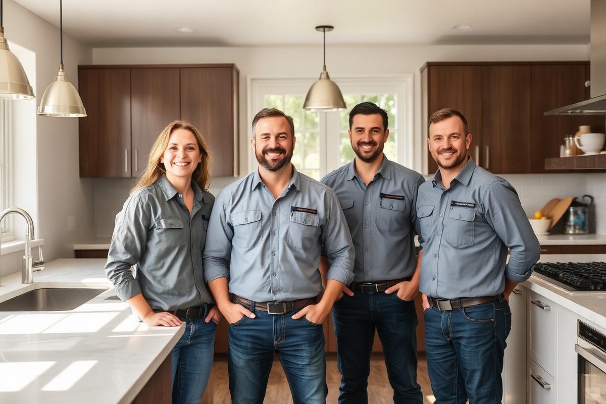 Our kitchen remodeling team